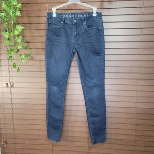 Articles Of Society Dark Wash Mid-rise Skinny Women's Jeans Size 28